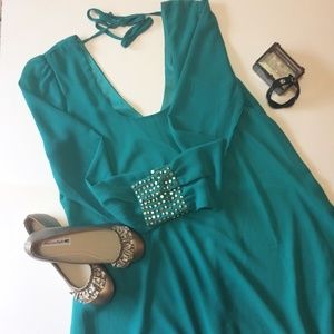 CALS Long Sleeve Tunic With Studded Cuffs | SZ: L